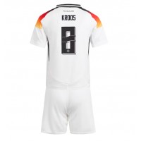 Tyskland Toni Kroos #8 Hemmatröja Barn EM 2024 Kortärmad (+ Korta byxor)